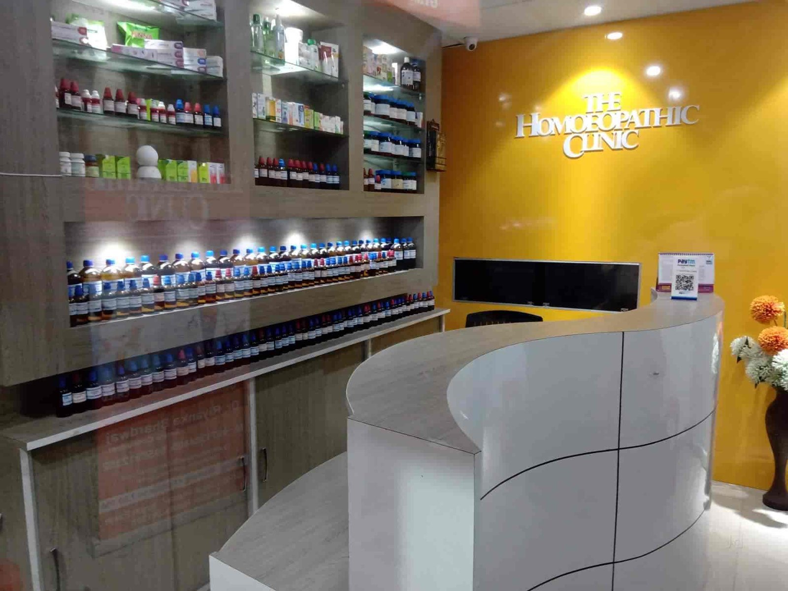 Modern Homoeopathy Clinic Interior